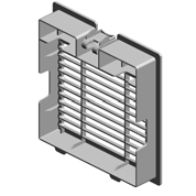 Элемент устройства, (x4)(NA/TWN):CAP:LOUVER:DEODORIZE FILTER