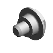 (x2)STEPPED SCREW:M3