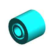 GEAR:IDLER:TRANSPORT SCREW:TONER SUPPLY:LARGE