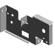 (x2)BRACKET:STOPPER:PAPER TRAY:LEFT