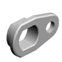 PLAIN SHAFT BEARING:POSITIONING PIN:FUSING