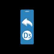 DECAL:PULL OUT:LEFT:D3201603-06 