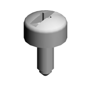 (x2)FULL DUG POINT SCREW:FIX:HINGE