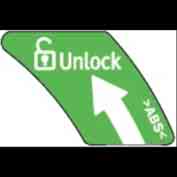 DECAL:OPERATE:UN LOCK