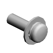 (x2)SCREW:POLISHED ROUND/SPRING:M3X10