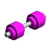 DRIVEN ROLLER:SCANNING:COUPLING:MIDDLE