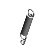 (x2)TENSION SPRING:HEAT ROLLER