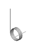 (x6)COIL SPRING:FEELER:P SIZE SENSOR