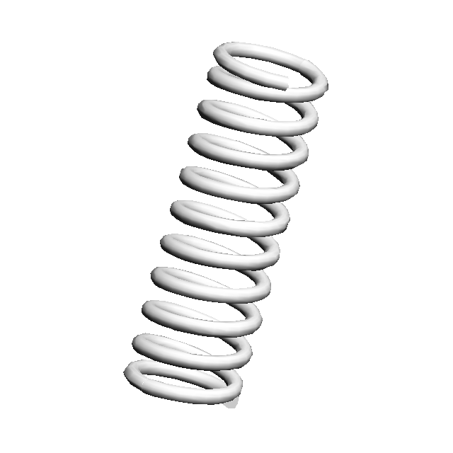 (x2)COMPRESSION SPRING:BELT TENSIONER