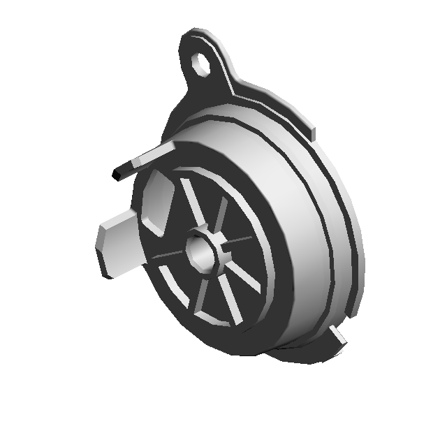 COVER:ELECTROMAGNETIC CLUTCH:DEVELOPMENT:DIA6