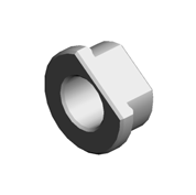 PLAIN SHAFT BEARING:6X10X6