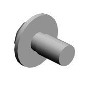 (x18)SCREW:POLISHED ROUND:M4X6