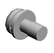 SCREW:SMALL ROUND/SPRING:M4X8