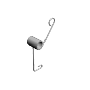 (M0BY):TORSION SPRING:CUTTER UNIT:LEFT