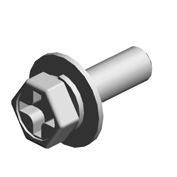 HEXAGONAL BOLT:DOUBLE SCREW:M3X10