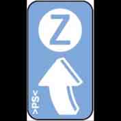 DECAL:GUIDE PLATE:VERTICAL TRANSPORT:UPPER