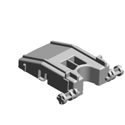 Сменная вставка фланца, (x3)EXCHANGE PLATE:FLANGE201402-07 X/O