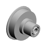 TIMING PULLEY:COUPLING:SCANNING:INNER BACK