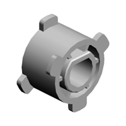 Шкив под ремень шириной 2 мм, 30 зубьев, Pulley:S2M:30T