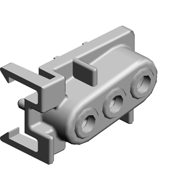 (x4)HOLDER:TERMINAL:NEW ARTICLE SENSOR