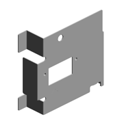 BRACKET:PLUG:LARGE CAPACITY TRAY