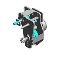 MECHANICAL DRIVE SECTION:TRANSFER:SECOND:ASS'Y