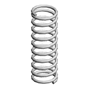 (x4)COMPRESSION SPRING:DRIVEN:6.6N