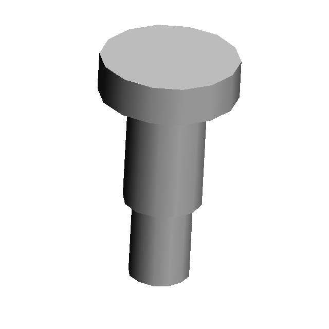 (x2)STEPPED SCREW - M3X10