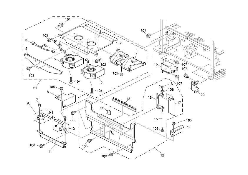 PAPER EXIT SECTION 1 (C232)