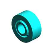 (x2)GEAR:IDLER:TRANSPORT SCREW:TONER SUPPLY:SMALL