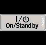 (-NA):DECAL:MAIN SWITCH:ON-STANDBY