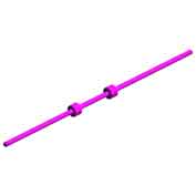 Транспортный вал вертикальной подачи бумаги, TRANSPORT ROLLER:VERTICAL TRANSPORT:DRIVE:EXIT