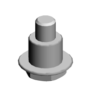 (x16)STEPPED SCREW:DIA5:M3X3.8