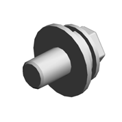 (x17)HEXAGONAL BOLT:DOUBLE SCREW:M4X8