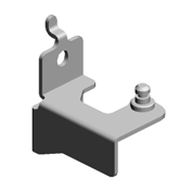 (x2)HINGE:DOOR:TONER SUPPLY
