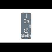 (-NA):DECAL:MAIN SWITCH:ON-STANDBY