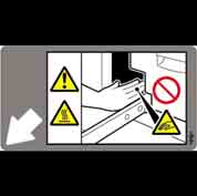 DECAL:CAUTION CHART:TANDEM LCT