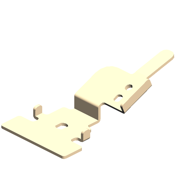 BRACKET:THERMISTOR:PRESSURE ROLLER