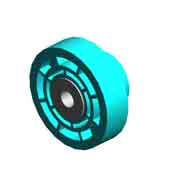 (x3)GEAR:PULLEY:DRIVE:USED TONER:44Z/32T