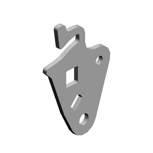 BRACKET:SWIVEL:MAIN:GUIDE PLATE