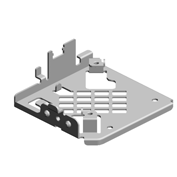 BRACKET:DC FAN MOTOR:TRANSFER/SEPARATION UNIT