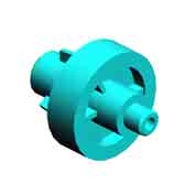 Шестерня, GEAR:DRIVE:PAPER FEED:NO.3