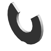 (x2)RETAINING RINGS-E:SILENCER:DIA6