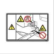 DECAL:CAUTION CHART:TANDEM LCT