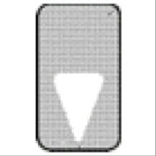 (x4)DECAL:POSITIONING DISPLAY:UN LOCK:RAIL