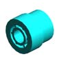 Шестерня - муфта привода ролика, GEAR - ROLLER CLUTCH