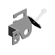 BRACKET:HEATER:FUSING:FRONT:ASS'Y201207-01 X/X