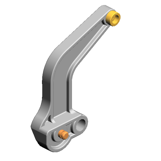Передний разжимающий рычаг, LEVER:PRESSURE RELEASE:FRONT