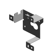 (x2)BRACKET:DC STEPPER MOTOR:DRIVEN:ON-OFF