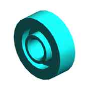 (x2)GEAR:CAM:IDLER:UPPER